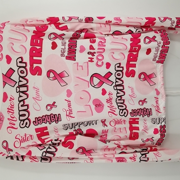 Donating 6/20/25 or Accepting Best Offer❤️3/$30 Breast Cancer Awareness Pink Top - Picture 9 of 11